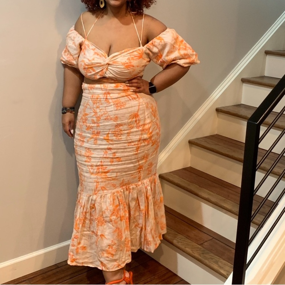 Two piece skirt and top